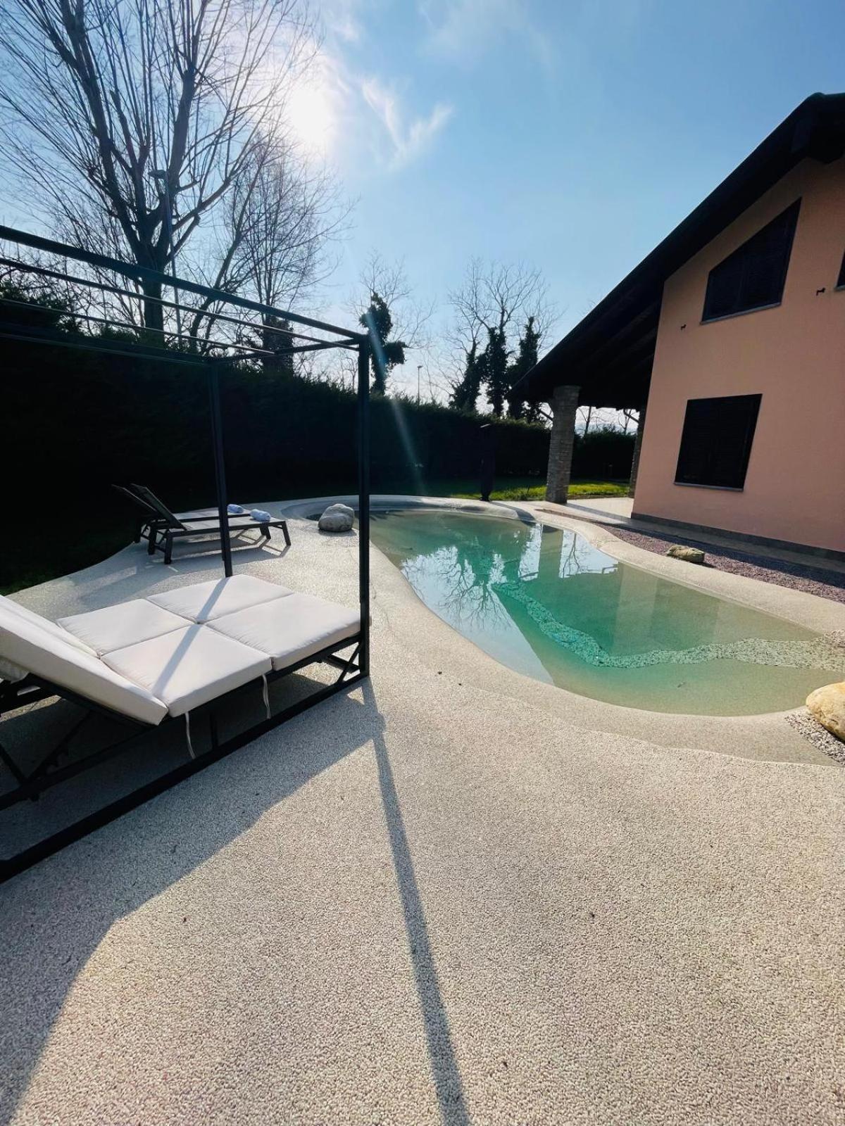 Holiday Flat In Villa San Gregorio With Pool Melazzo Exterior foto